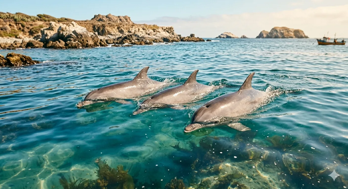 Delfines nariz de botella
